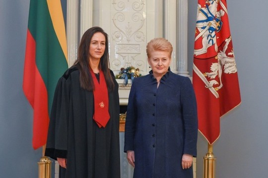 Valstybei prisiekė naujoji generalinio prokuroro pavaduotoja