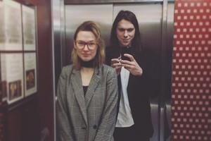 Aktorė Beata Tiškevič ir režisierius Saulius Baradinskas – pora