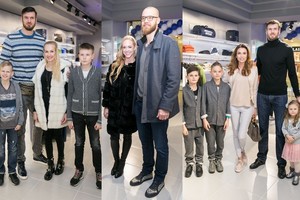 Militaristinio stiliaus parduotuvės atidaryme – krepšininkų desantas