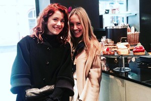 Londone koncertavusi Erica Jennings ten sutiko ir savo drauges