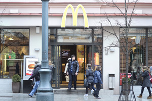 Vilniaus centre buvo uždarytas seniausias „McDonald's“ restoranas