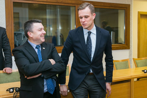 Gabrielius Landsbergis jau galvoja apie kandidatus prezidento rinkimuose