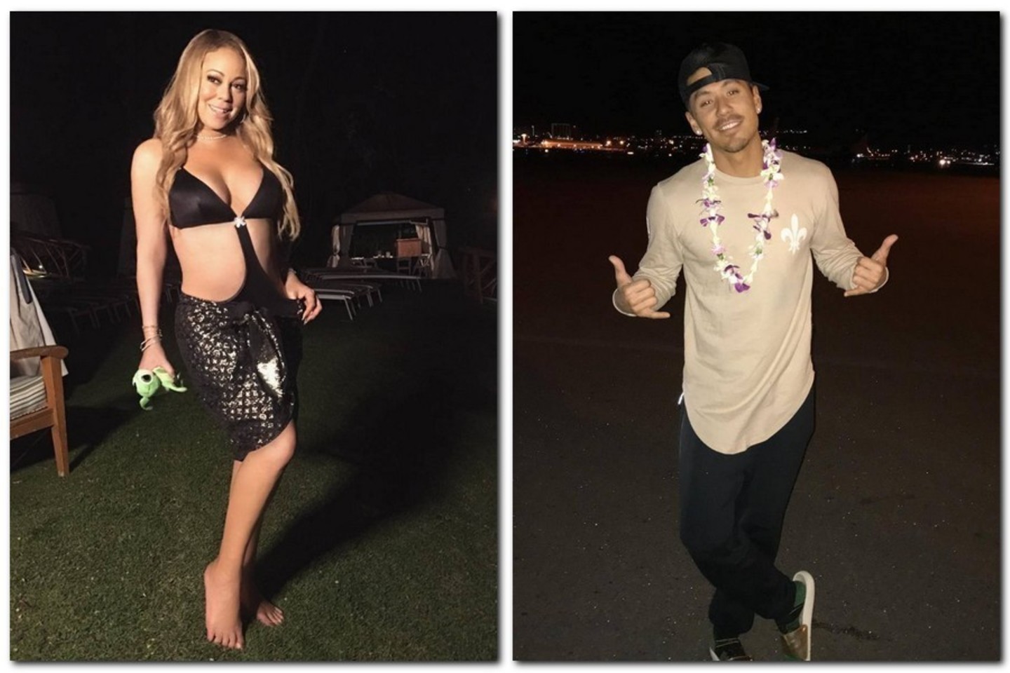 Mariah Carey šiuo metu laiminga su savo šokėju Bryanu Tanaka.<br>Instagram nuotr.