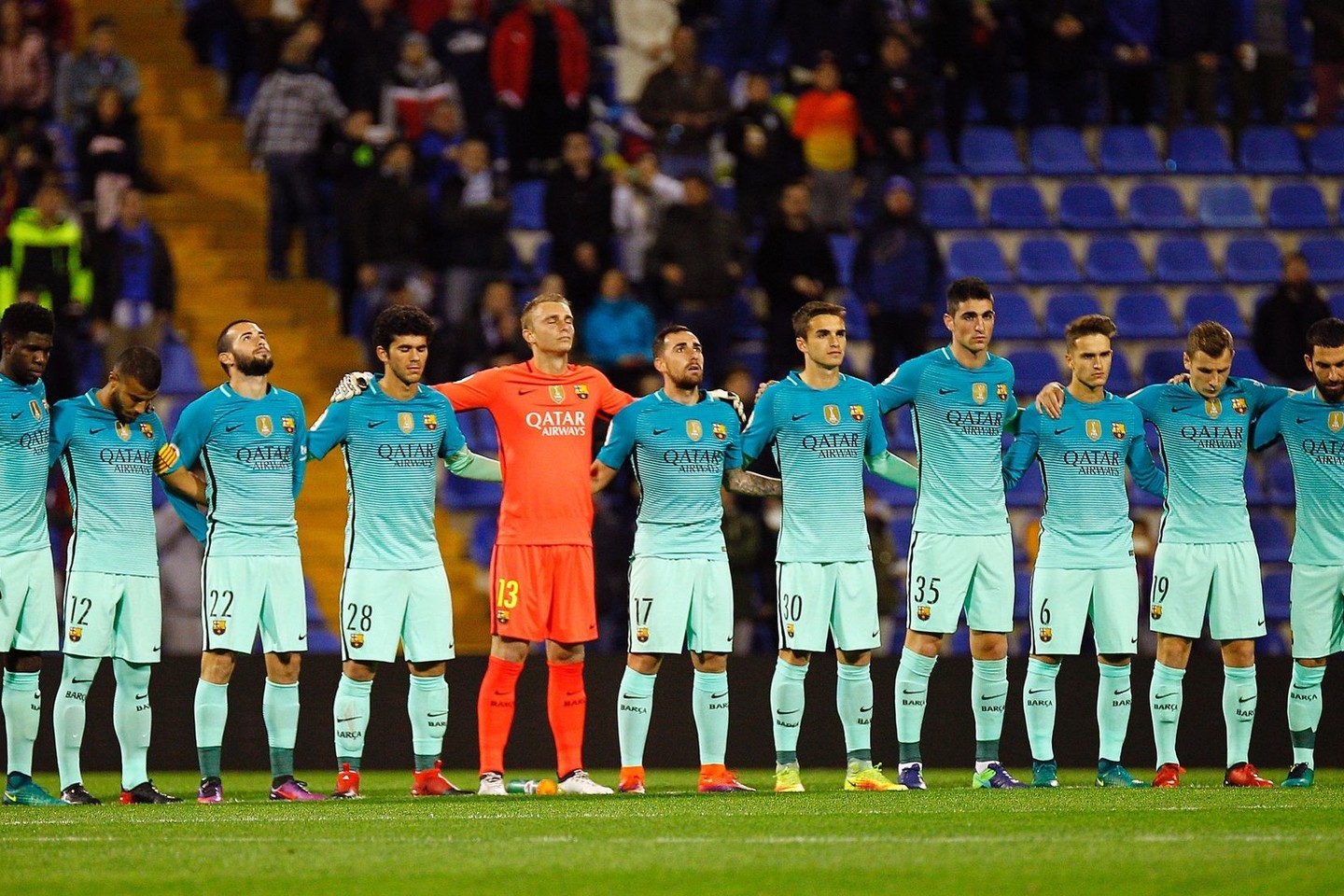 Alikantėje „Barcelona“ 1:1 sužaidė su žemesniame divizione besivaržančiu „Hercules“ klubu.