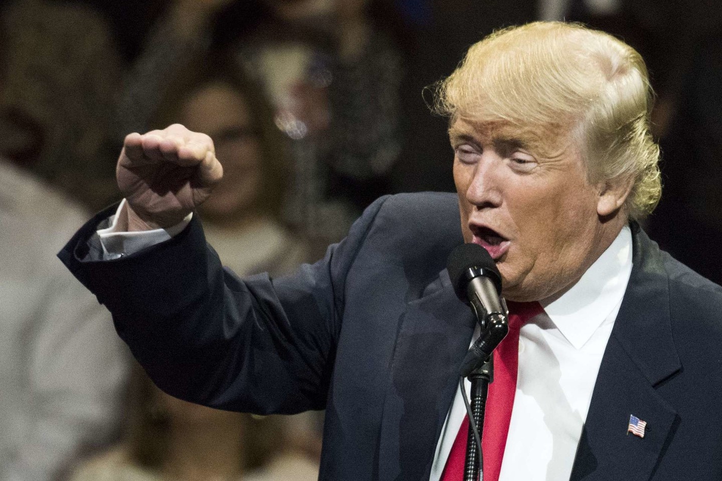 Kremliaus propagandistai tikino, kad D.Trumpas liepė Baltijos šalims užsičiaupti.