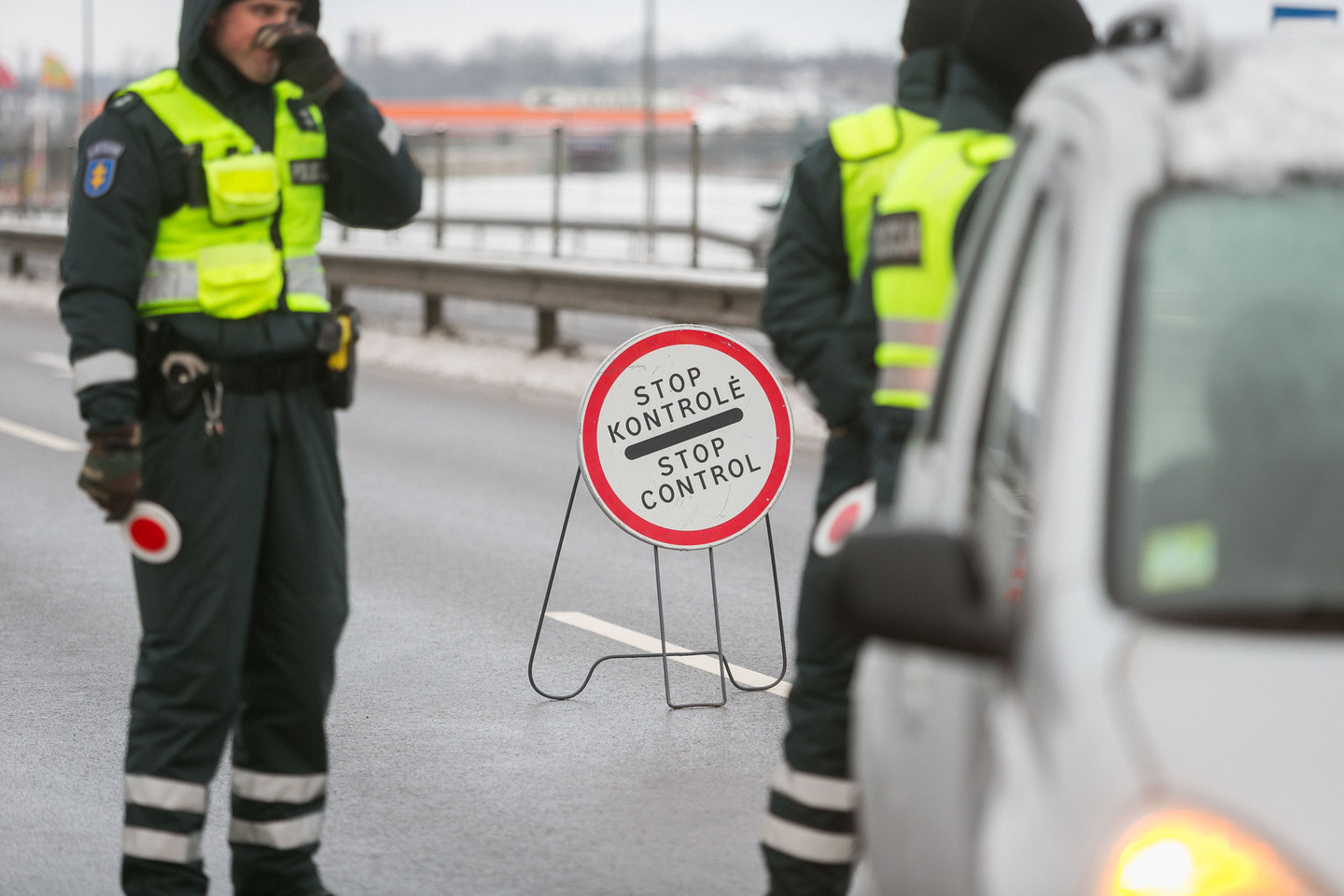 Sekmadienio rytą pareigūnų tikrinti vairuotojai buvo blaivūs ir pareigingi.