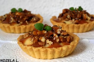 Fantastiškai skanios tartaletės su riešutais ir karamele