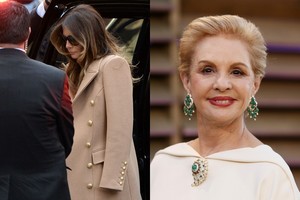 Dizainerei Carolinai Herrerai būtų garbė rengti Melanią Trump
