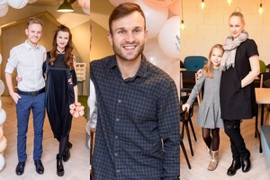 Šarūno ir Lauros Mazalų vaflių restorano atidaryme – garsūs žmonės