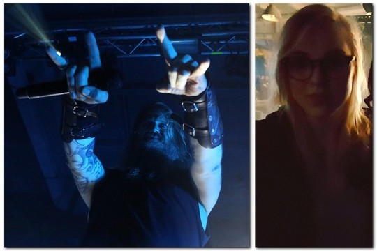 Metalistų „Amon Amarth“ koncerte linksminosi ir Rūta Meilutytė