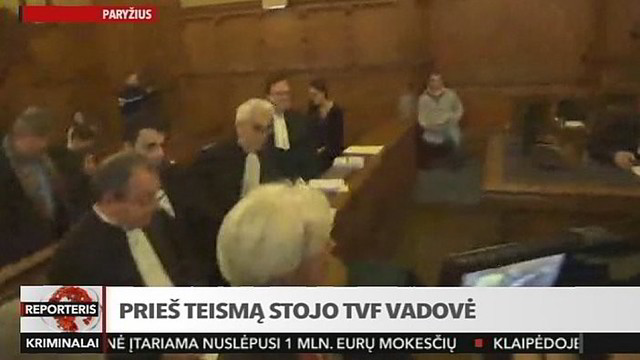 Prieš teismą stojo TVF vadovė (II)