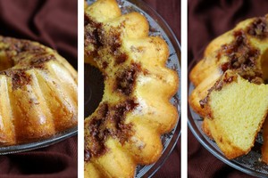 Burnoje tirpstantis šokolado ir sutirštinto pieno keksas