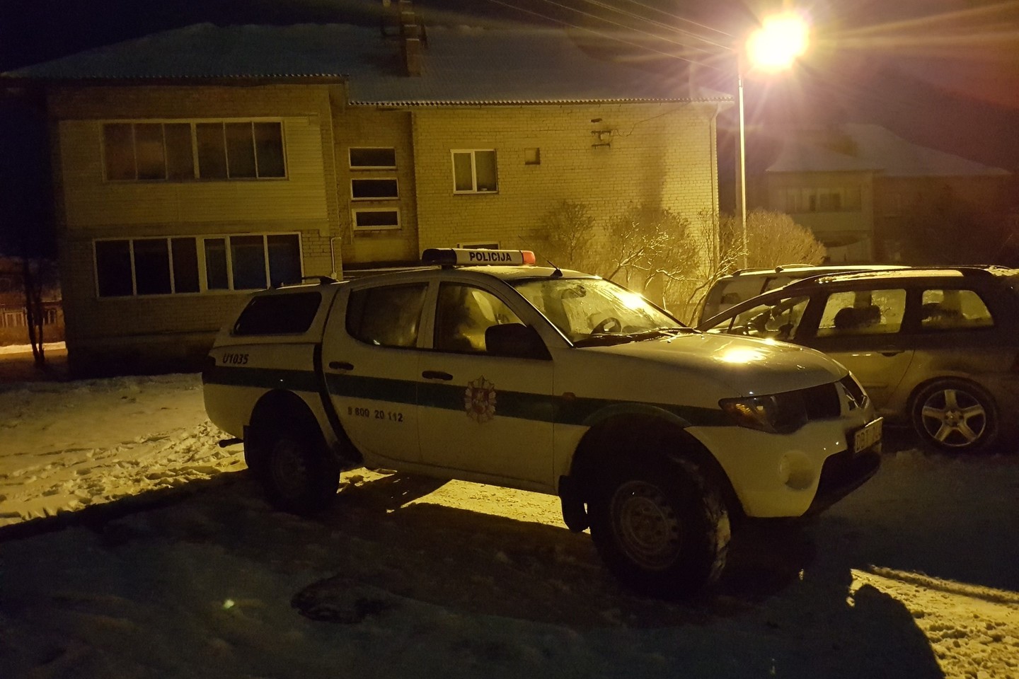 Molėtuose nudurtas vyras.