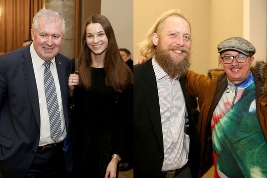 Vilniaus rotušėje žinomi žmonės įvertino ilgo ir kantraus darbo rezultatą