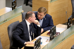 Seimas pritarė Sauliaus Skvernelio pateiktai Vyriausybės programai