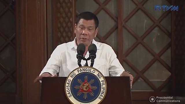 Filipinų prezidentas prisipažino nužudęs kelis narkotikų prekeivius