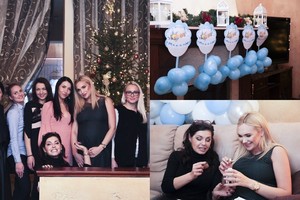 K. Kaikarienė Gintarei Songailei surengė kūdikio sutiktuvių šventę