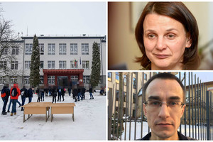 Po mokinių maišto Vilniaus gimnazijoje – atsisveikinimas su direktore