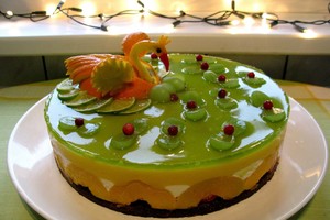 Kalėdinis tortas sulaukė tik vieno priekaišto – buvo per mažas