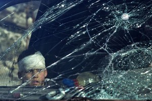 Alepe apšaudyti greitosios pagalbos automobiliai