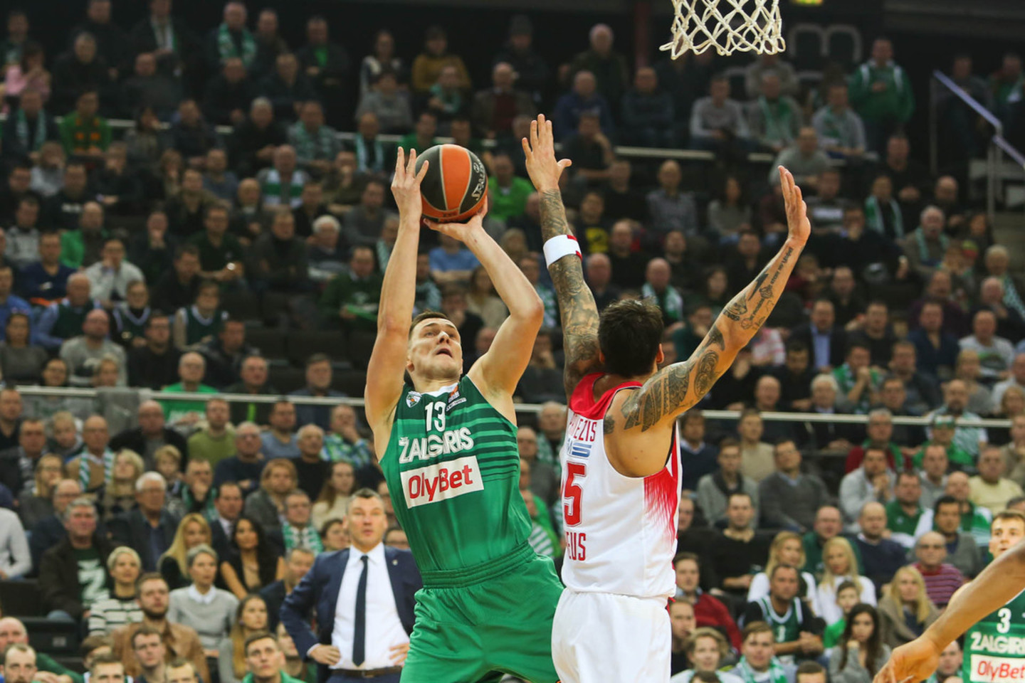 „Žalgirio“ ir „Olympiakos“ dvikova