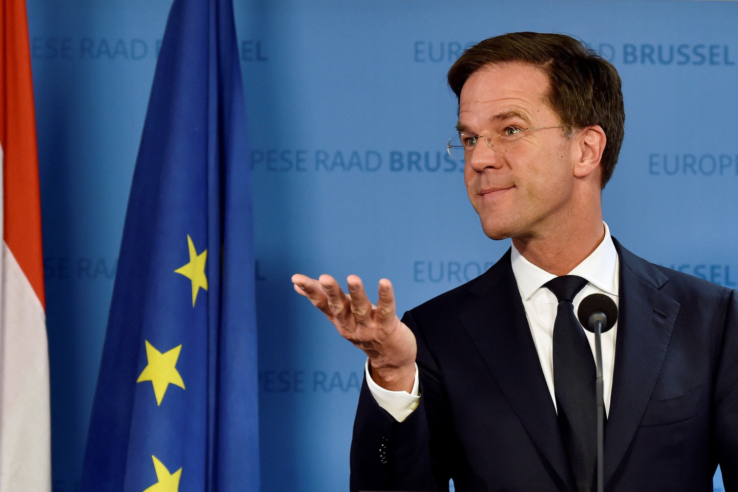 Nyderlandų premjeras M.Rutte.