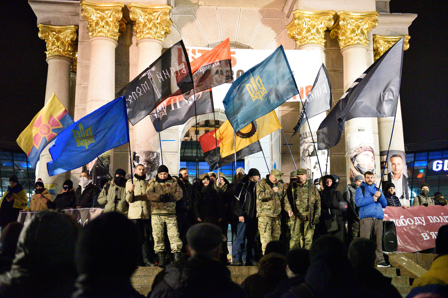 Gruodžio 1 dieną Ukraina minėjo trečiąsias Maidano metines.