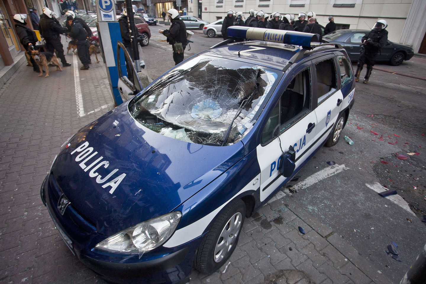 Lenkijos policija demaskavo nusikalstamą grupuotę.