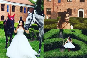 Atlikėjos Giulijos dukra Monika pasikeitė pavardę ir parodė vestuvių akimirkas