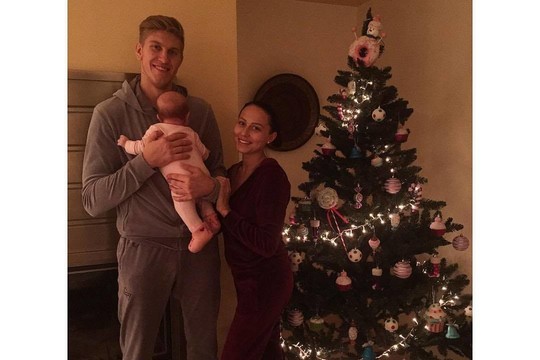 Gabrielė Grygolaitytė-Vasha parodė savo dviejų mėnesių dukrą