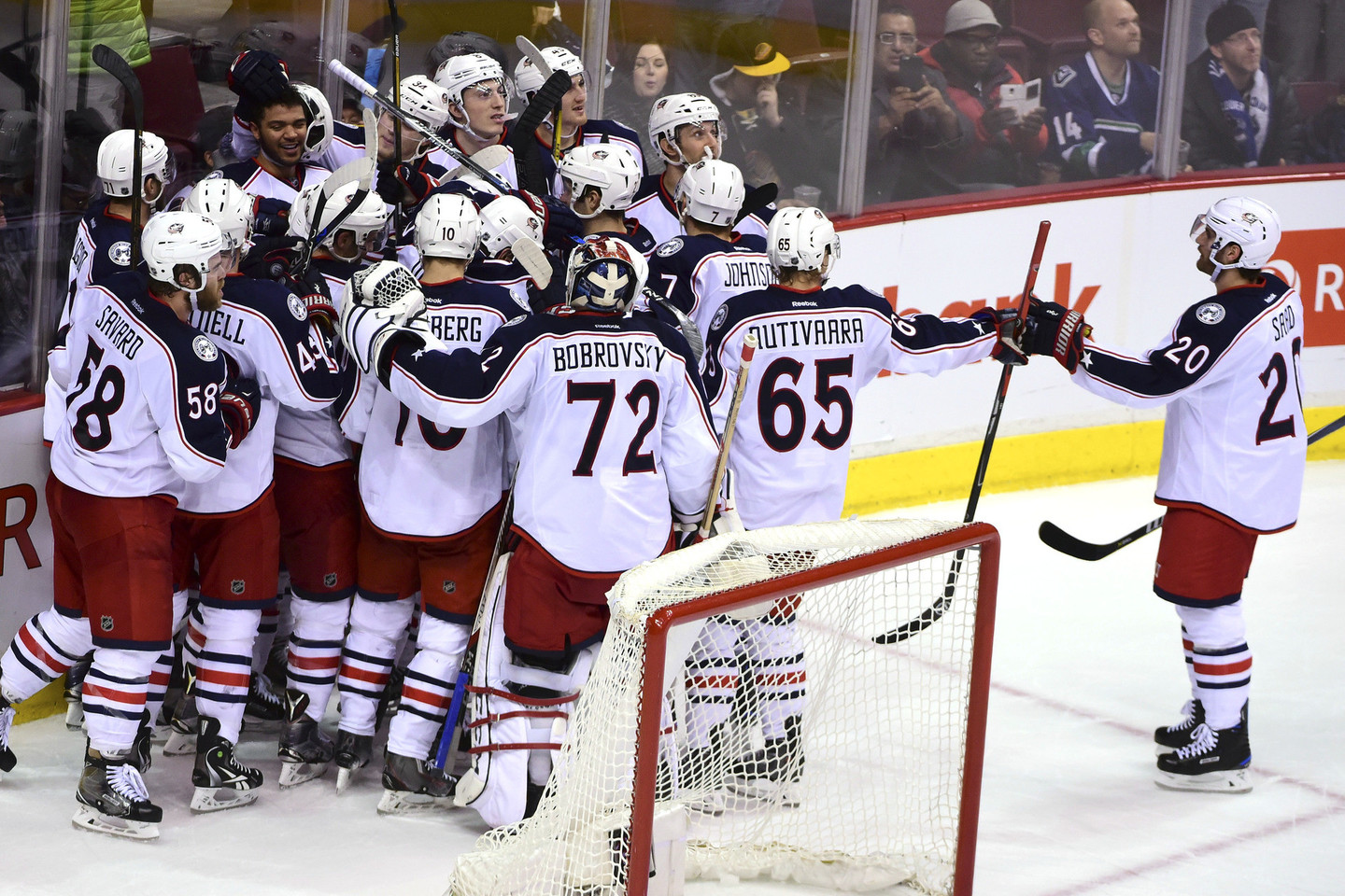 „Blue Jackets“ ledo ritulininkai iškovojo devintąją pergalę iš eilės.
