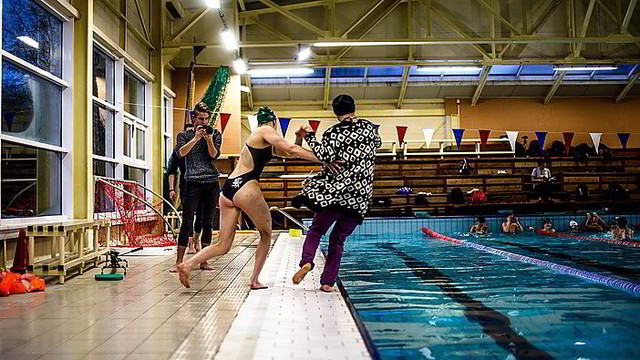 Talentinga Lietuvos plaukikė iškrėtė pokštą: „išmaudė“ Sashą Song