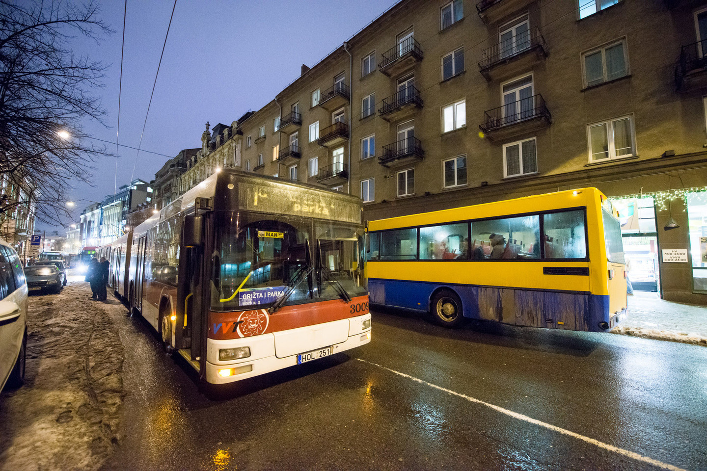 Per metus Vilniaus miesto autobusai nuvažiuoja vidutiniškai apie 27 mln. kilometrų.<br>J.Stacevičiaus nuotr.