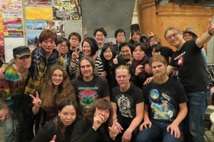 Lietuvos rokeriai „The Skys“ surengė koncertų turą Japonijoje