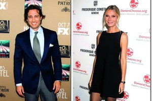 Gwyneth Paltrow pademonstravo Brado Falchuko dovanotą sužadėtuvių žiedą