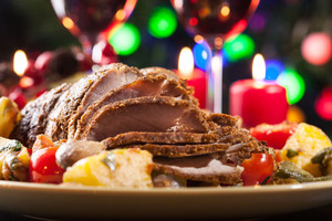 Kalėdinis kiaulės kumpis pagal senovinį receptą