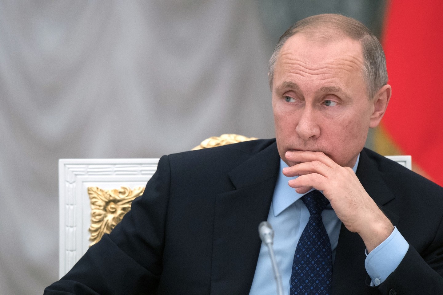 V.Putinas tikino, kad Rusijai taikomos JAV sankcijos kenkia kovai su teroru.