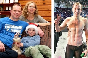 Panevėžiečiui pasaulio plaukimo čempionui močiutė kutena padus