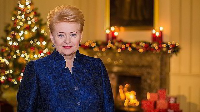 Dalia Grybauskaitė siunčia sveikinimą: „Pasidalinkime šventiniu džiaugsmu“