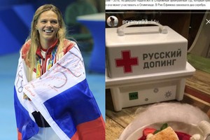 Julija Jefimova nusprendė pasišaipyti: parodė „rusišką dopingą“