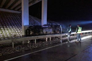 Molėtų rajone apvirto automobilis: jį vairavusi Latvijos pilietė žuvo vietoje