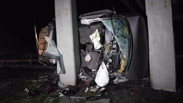 Skaudi avarija Molėtų rajone: apvirtus automobiliui žuvo latvė