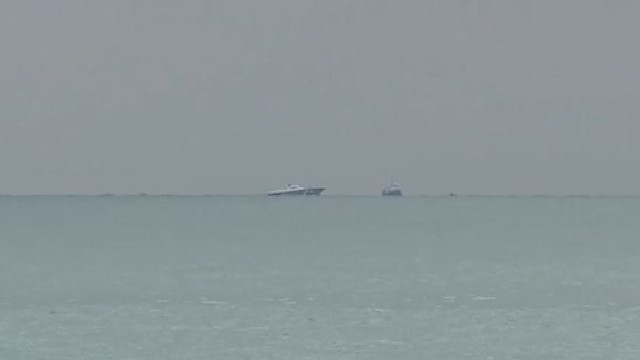 Pasirodė pirmieji vaizdai iš nukritusio lėktuvo Juodojoje jūroje paieškų