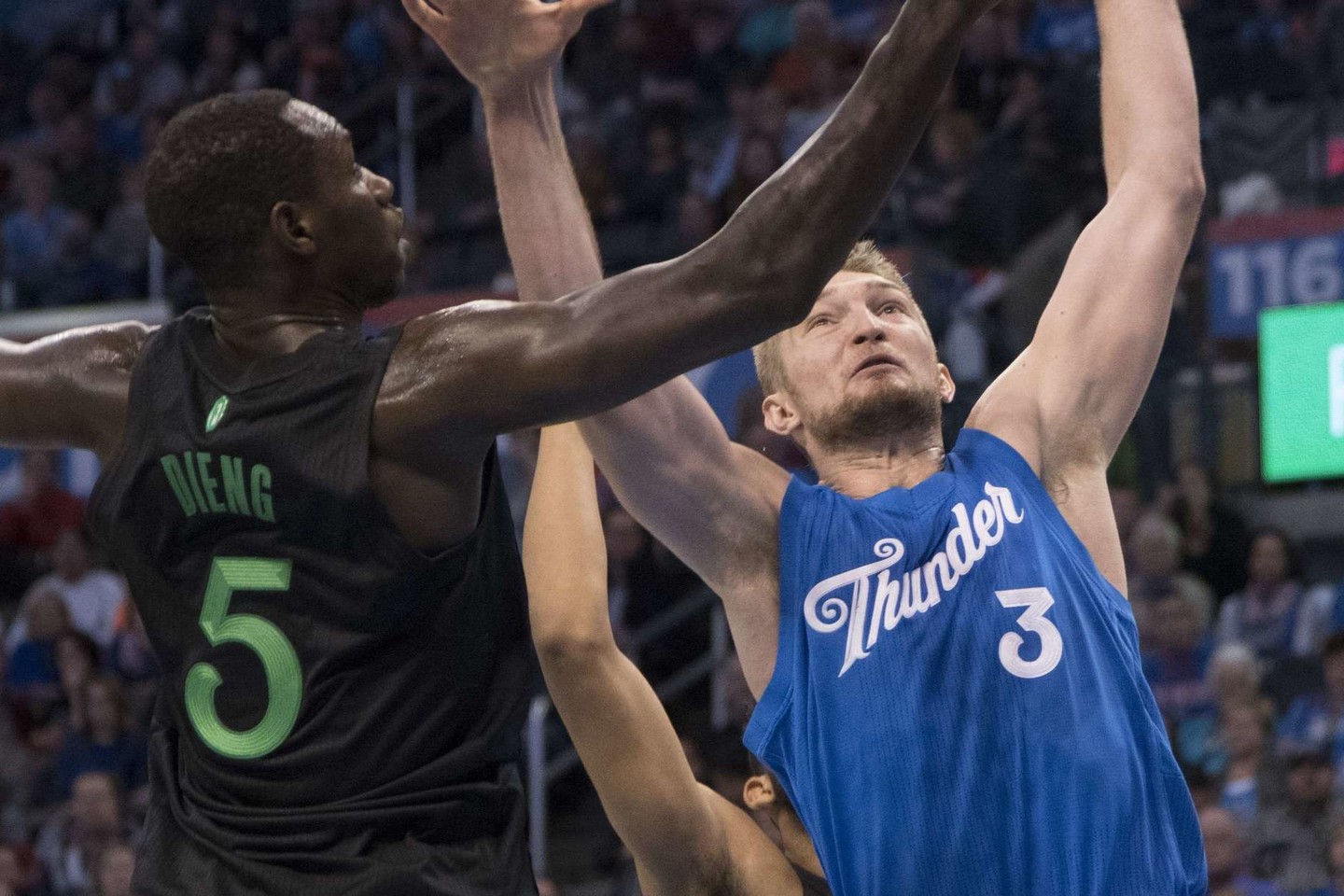 Domantas Sabonis Kalėdų vakarą žaidė blankiai.