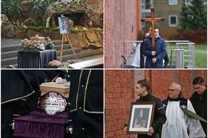 Kauniečiai atsisveikino su nušautu Remigijumi Morkevičiumi