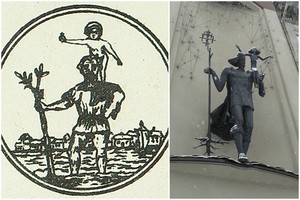 Šventasis Kristoforas iš Vilniaus herbo neįtiko tik sovietų valdžiai