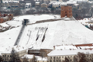 Siūloma naikinti ant Gedimino kalno pastatytą keltuvą