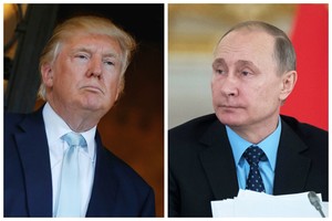 Donaldas Trumpas įvertino Vladimiro Putino pastangas