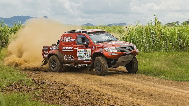Pamatykite iš arti: Dakaro bolido testai kovinėmis sąlygomis