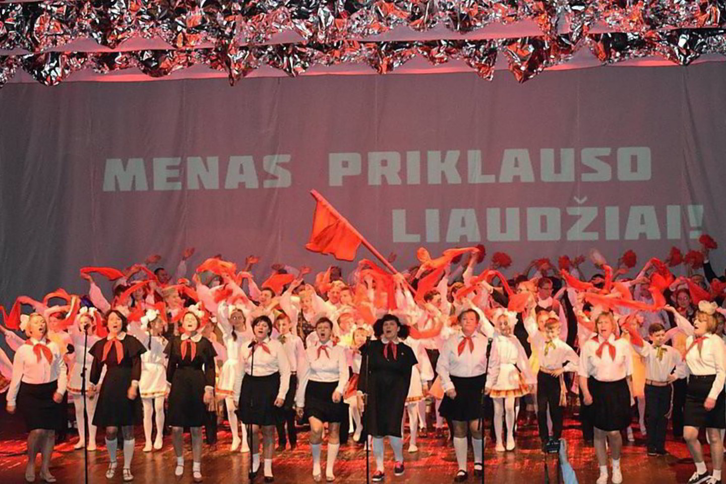 Koncerto Ignalinoje akimirka.